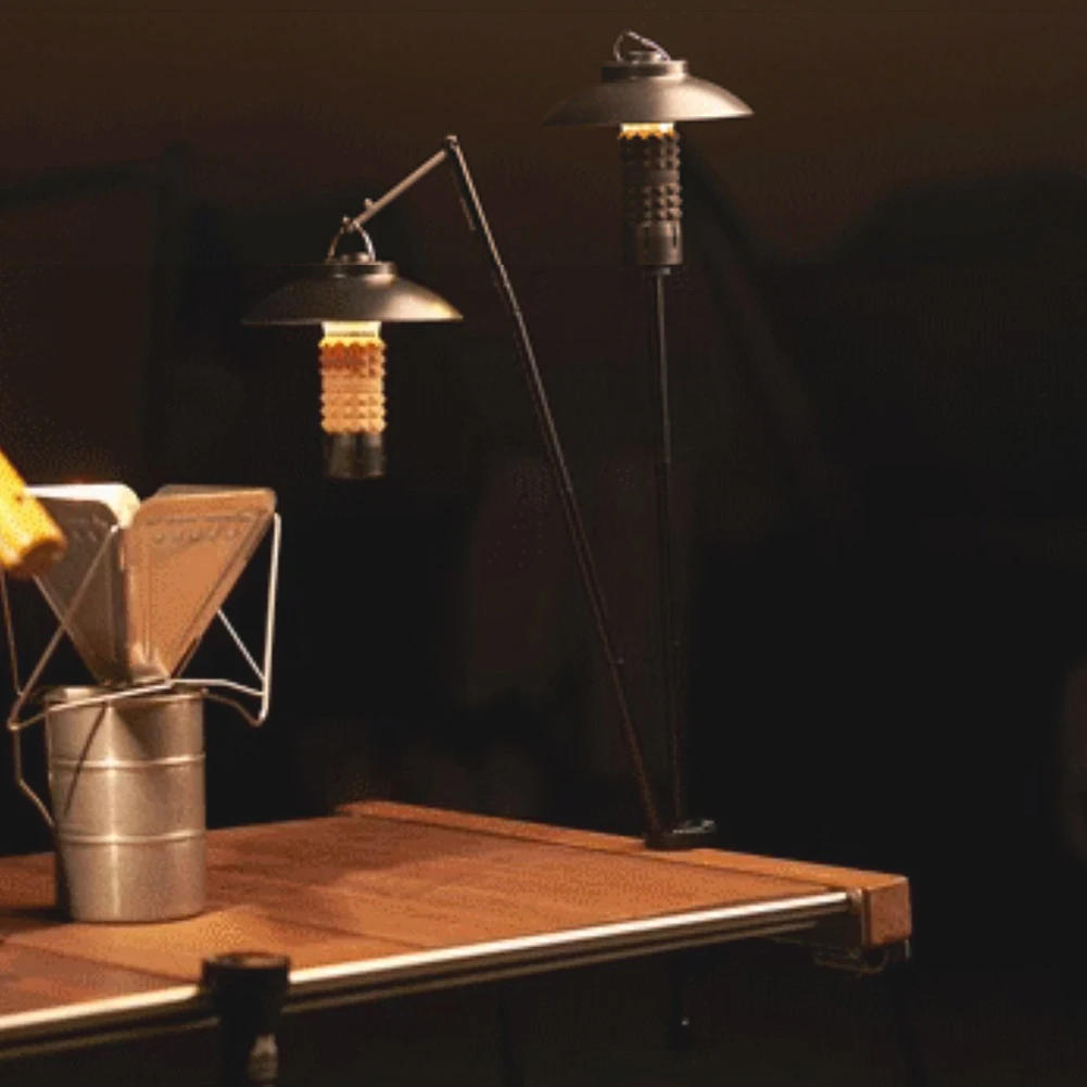 Description Picture 6 of itemBATOT Multifunctional Camping Lamp Stand  Aluminum Alloy Tripod Outdoor Portable Table Hanging Fixing Stand for Camping Fishing