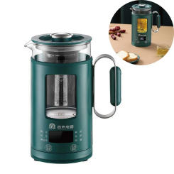 600ml Smart Health Pot Portable GlassTea Maker Electric Kettle Office Multi-function Flower Teapot Automatic Keep Warm 220V