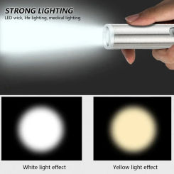 USB Rechargeable Energy-saving Mini Flashlight Pen Light for Dentist Camping Hiking Portable Professional Medical LED Flashlight