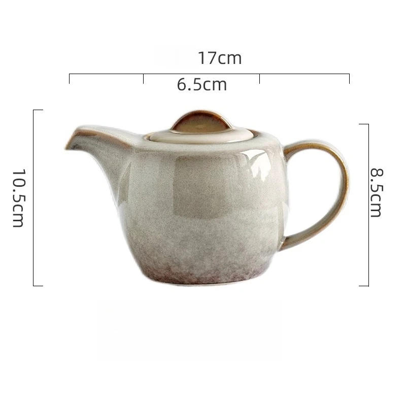 Description Picture 5 of itemEuropean Style Ceramic Coffee Pot Office Home Restaurant Tea Pot Heat Resistant Coffee Utensils