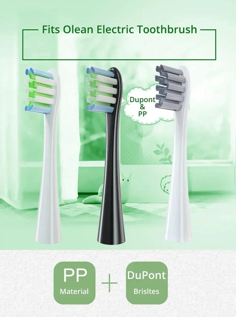 Description Picture 4 of itemBrush Head Replacement for Oclean Electric Toothbrush Soft Bristle X/ X PRO/ Z1 Brushes Replaceable Head fit for O-clean Sonic