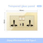 2Gang 6Pin USB C