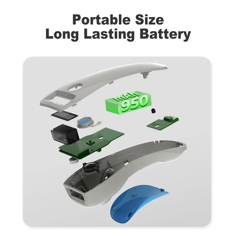 Description Picture 4 of itemBarcode Scanner C70 Wireless 1D 2D CMOS Scanner USB Bluetooth Mini Pocket QR Reader IOS Android Windows for Mobile Payment