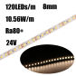 120LED-24V-8mm-10W
