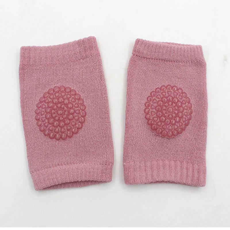 Description Picture 6 of item1 Pair Baby Knee Pads Baby kneecap Protection Thick Mesh Breathable Leg Warmers Cotton Newborn Kneepad Non-slip Knee Cushion