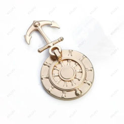 Modern Minimalist Zinc Alloy Door Anti-theft Door Knocker European Style Personalized Ship Anchor Type Knocker