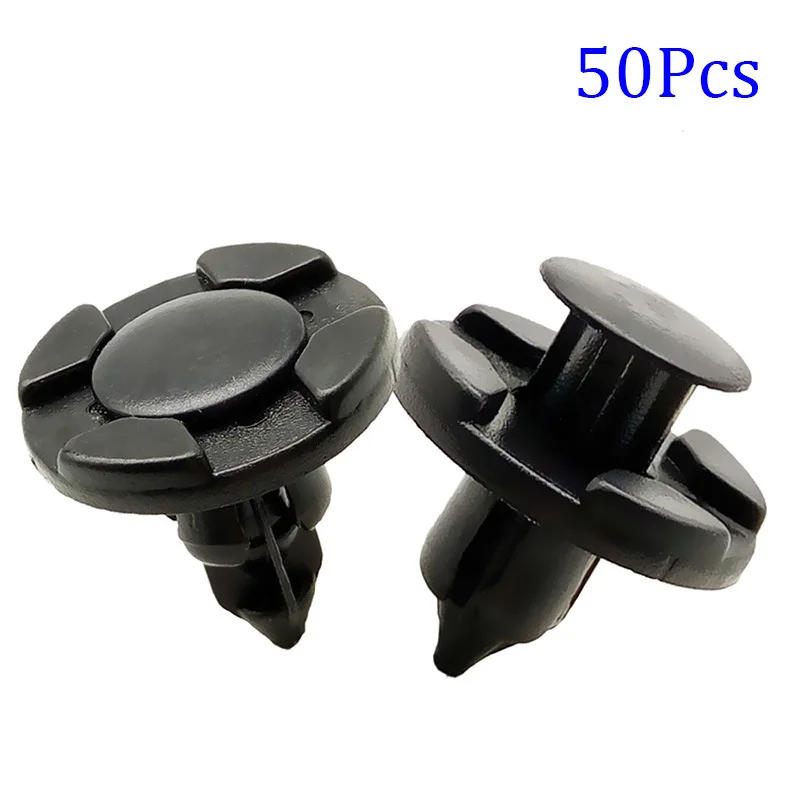 Description Picture 3 of item50PCS Nissan 8mm Auto Fasteners Clamp Body Push Fixed Water Tank Guard Pin Rivet Fender Clip