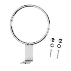 Hair Dryer Holder Wall Mounted Stand Rack Storage Organizer Chrome Finished