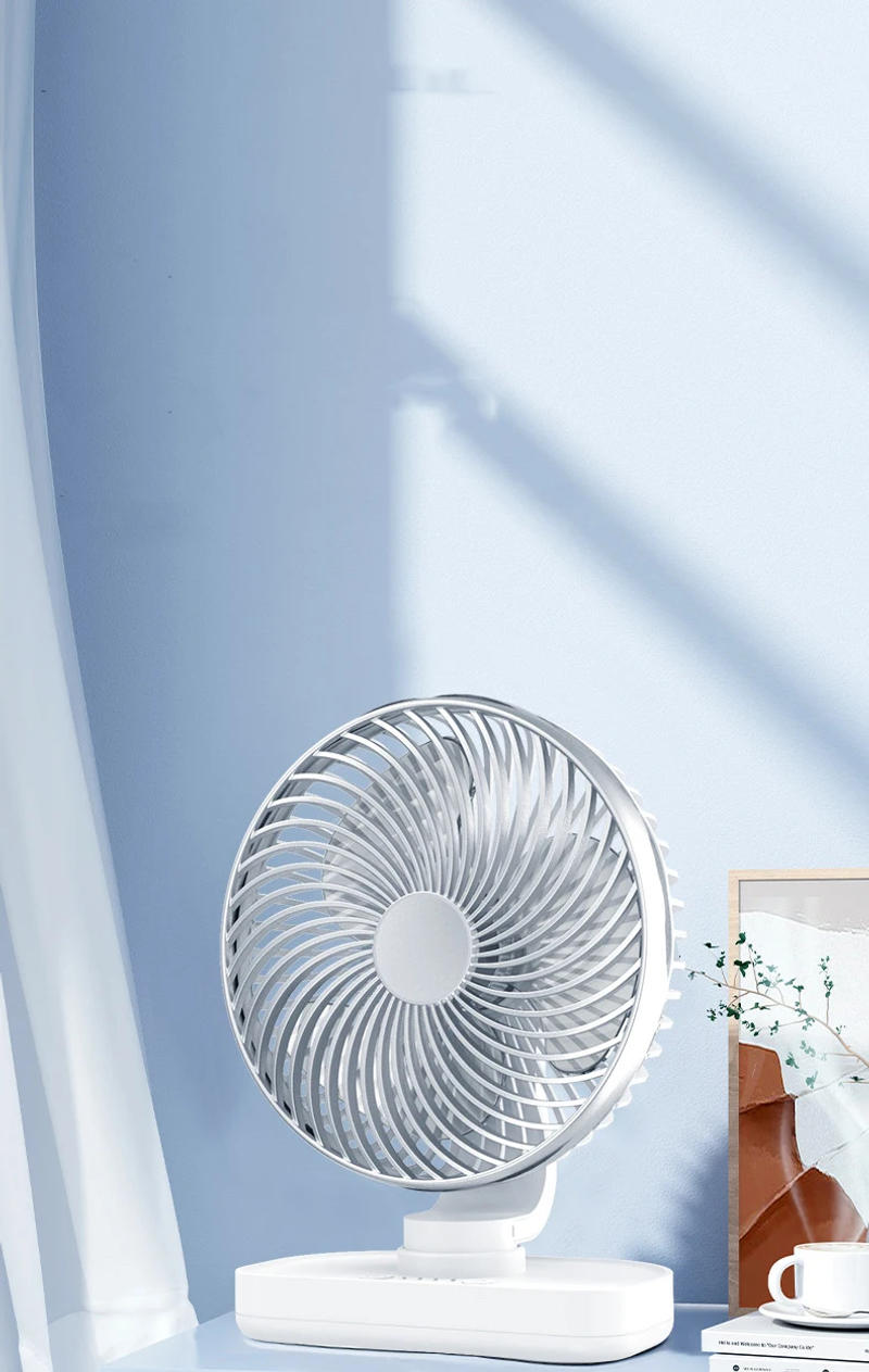 Description Picture 2 of itemShaking Head Fan Home Dormitory Mute Desktop Small Desktop Fan Usb Portable Air Circulation Electric Fan