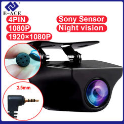 FHD 1080P Sony Car Rearview Camera 4PIN Waterproof 2.5MM Jack Back Reverse Camera Parking Assistance Camera For E-ACE Dashcam