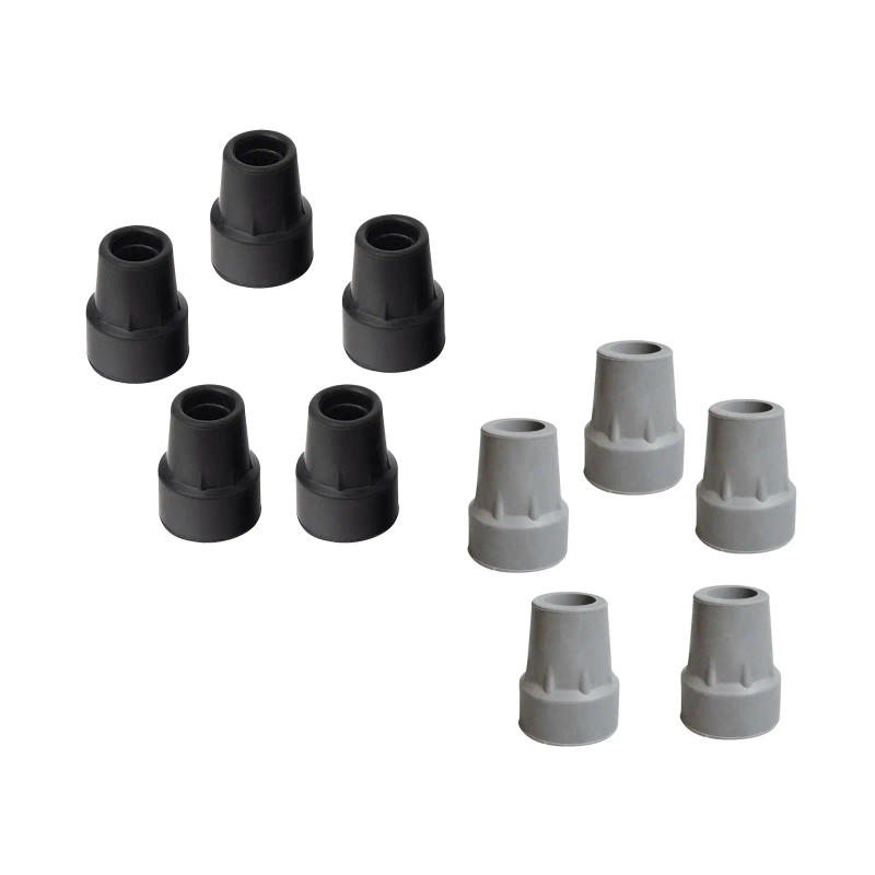 Description Picture 3 of item5Pcs Crutch Tips High Performance Protectors Cover Walking Stick Rubber Tips,Walking Aid Tip Accessories Attachments