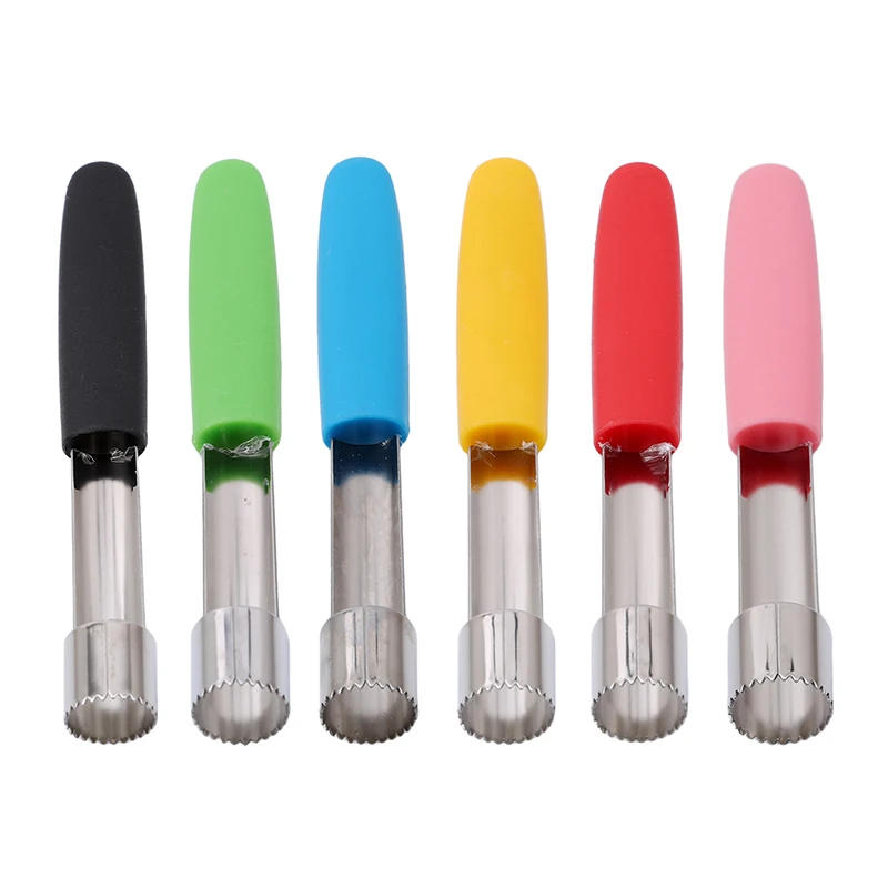 Description Picture 2 of itemNew Apple Corer Stainless Steel Pear Fruit Vegetable Tools Core Seed Remover Cutter Seeder Slicer Knife Kitchen Gadgets Tools