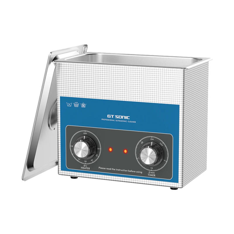 Description Picture 2 of item3L Ultrasonic Cleaning Machine 100W Heater Timer Ultrasonic Cleaner Bath Tank with Metal Basket