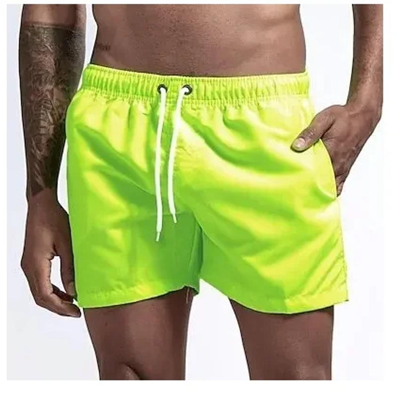 Description Picture 3 of itemSwim Trunks Swim Shorts for Men Quick Dry Board Shorts Bathing Suit Breathable Drawstring With Pockets for Surfing Beach Summer