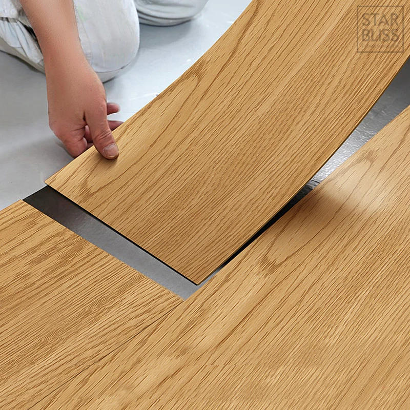 Description Picture 3 of item91x15cm thick Wood Grain Floor Sticker XPE Foam 3d Wall Sticker Waterproof Self-adhesive Living room Toilet Kitchen Home Decor
