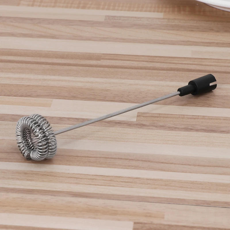 Description Picture 4 of itemPowerful Electric Milk Frother With 2pcs Stainless Steel Spring Whisk Foam Maker