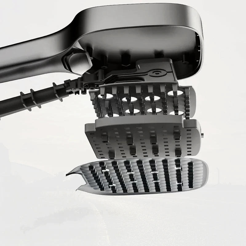 Description Picture 5 of itemSmart Thermostatic Digital Display Shower System 4 Ways Water Outlet Wall Mount Shower Faucet Set for Modern Bathroom