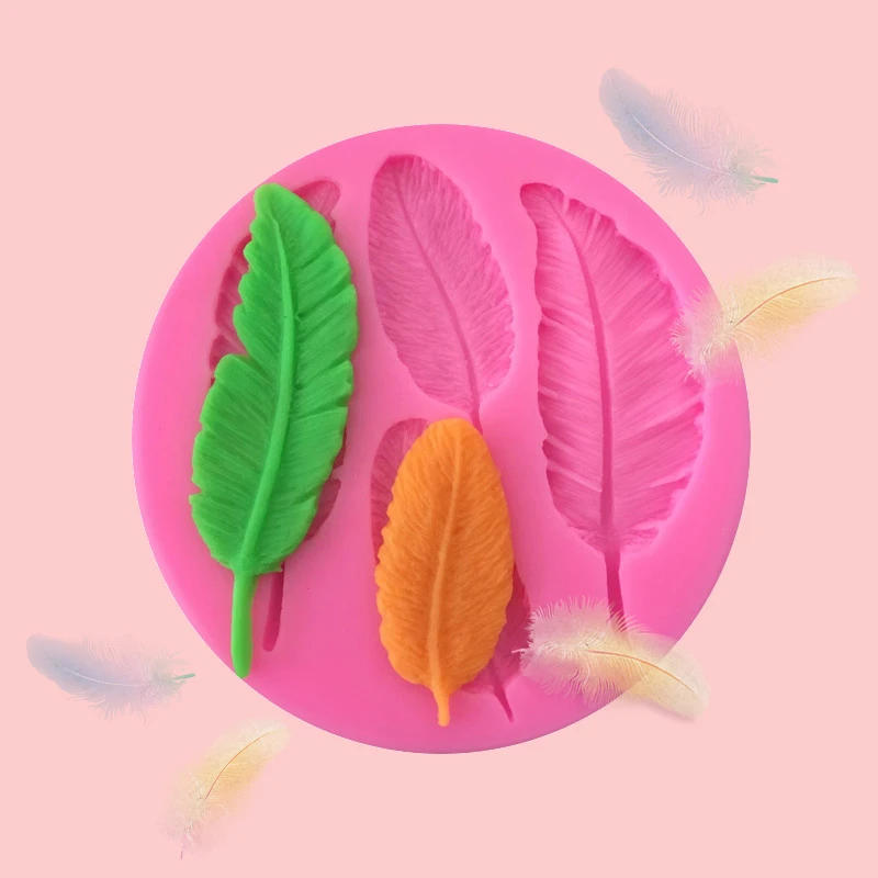Description Picture 5 of itemAngel Wings/Feather Silicone Mold Ultralight Clay DIY Fondant Cake Decoration Tool Soft Pottery Polymer Wing Modeling Tool