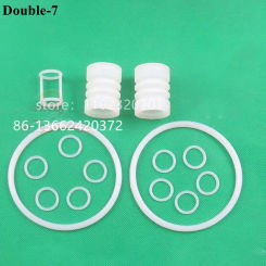 Silicone Sealing Rings Mixed Pack Ice Cream Maker Parts H Shaped O-rings For Oceanpower Soft Serve Machines Replacement 15 PCS