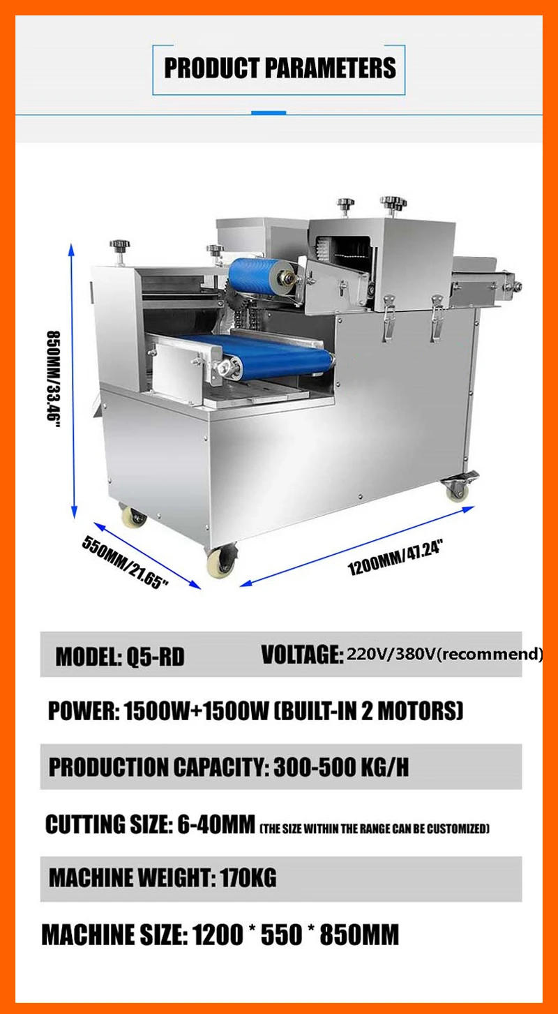 Description Picture 6 of itemElectric Meat Mincer Chopper Heavy Duty Food Processors Kitchen Appliances Commercial Grinder Machine