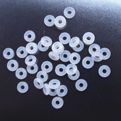 80 PCS Ring Kit Gasket Sealer Rubber Bangle The Silicone Stopper Rattle Rings Office