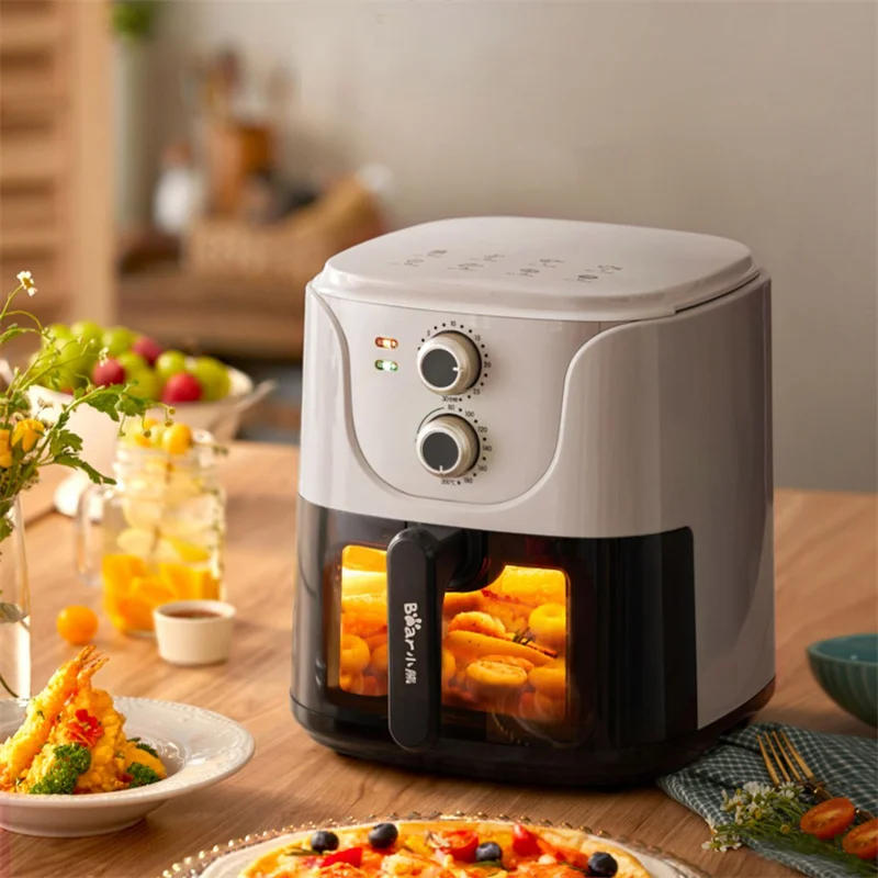 Description Picture 3 of item5 Liters Large Capacity Household Air Fryer Without Oil Inteligente Multifunction 360°Baking Oven Electric Air Fryer Accessories