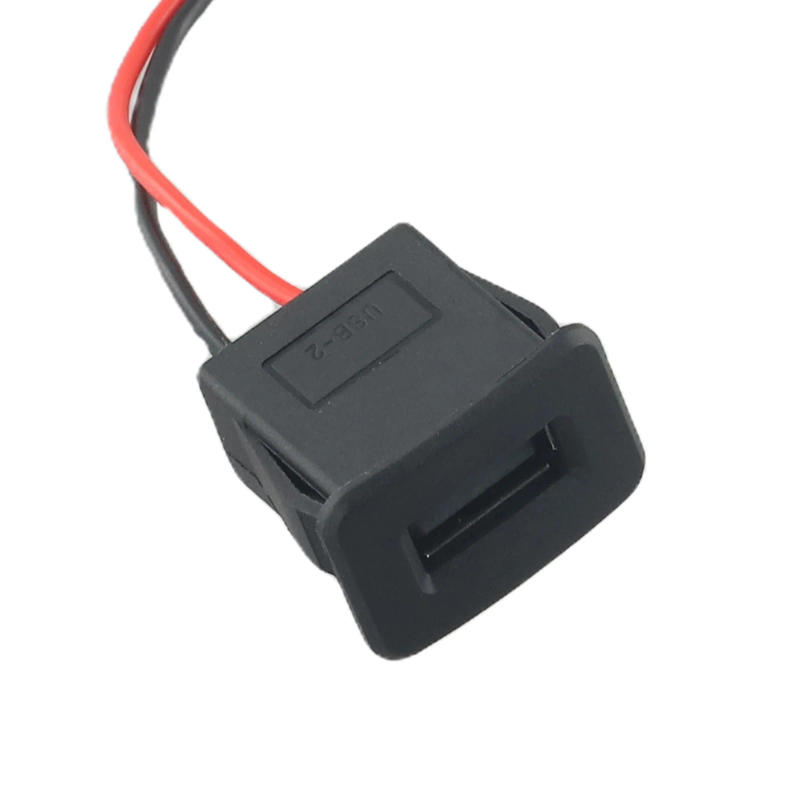 Description Picture 5 of itemUSB Power Connector Female Power USB Charging Port Connector With Cable Terminals Charger Socket Electrical Appliances Equipment