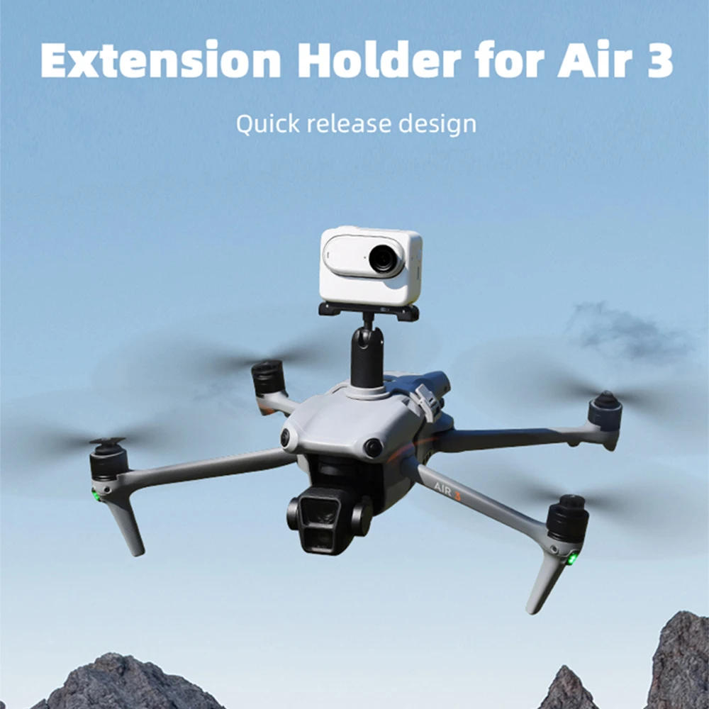 Description Picture 3 of itemUpper Bracket Extension Holder for DJI Air 3/Air 3S Top Mount Kit Drone Accessories