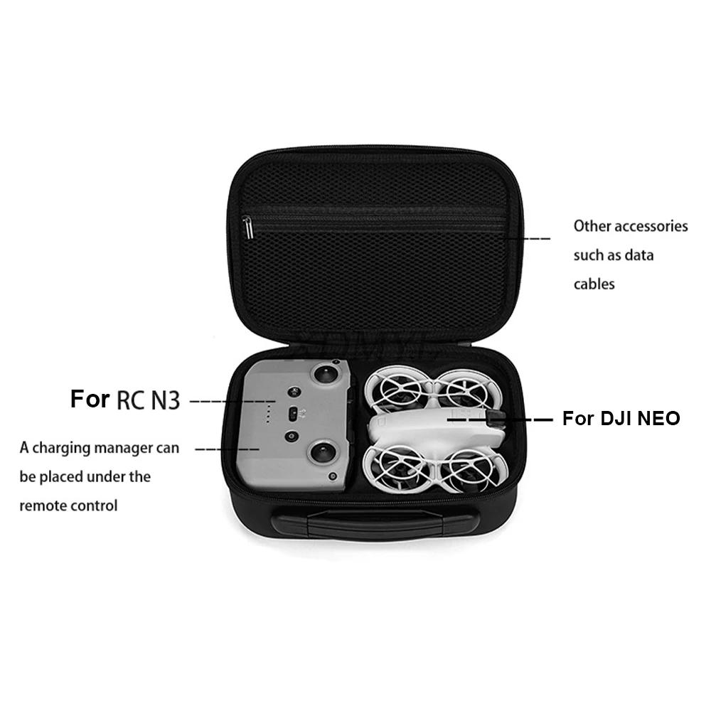 Description Picture 3 of itemWaterproof Handbag For DJI Neo RC N3 Remote Control Suitcase Body Case Suitcase Carrying Case For DJI NEO Drone Accessories