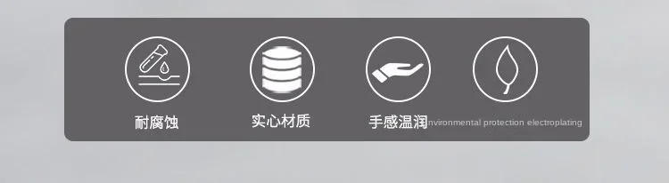 Description Picture 3 of itemNordic Gold Handle American Cabinet Door Handle Modern Simple Cabinet Handle Black Light Luxury Drawer Knobs Kitchen