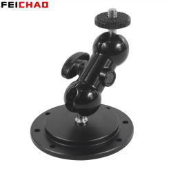 Wall Mount 1/4 3/8 Standard Thread Magic Arm Articulating Friction Adapter for Webcam CCTV Projector LED Flash Light DSLR Camera