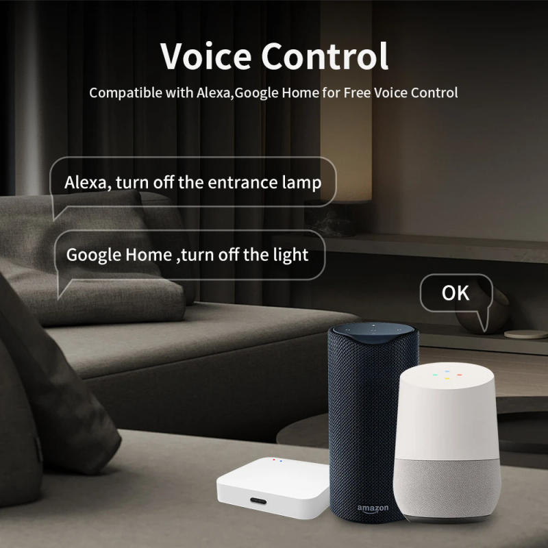 Description Picture 5 of itemTNCE Tuya Zigbee3.0+Bluetooth Wireless Hub Gateway Smart Home Appliances Remote Controller Bridge Works with Alexa Google Home