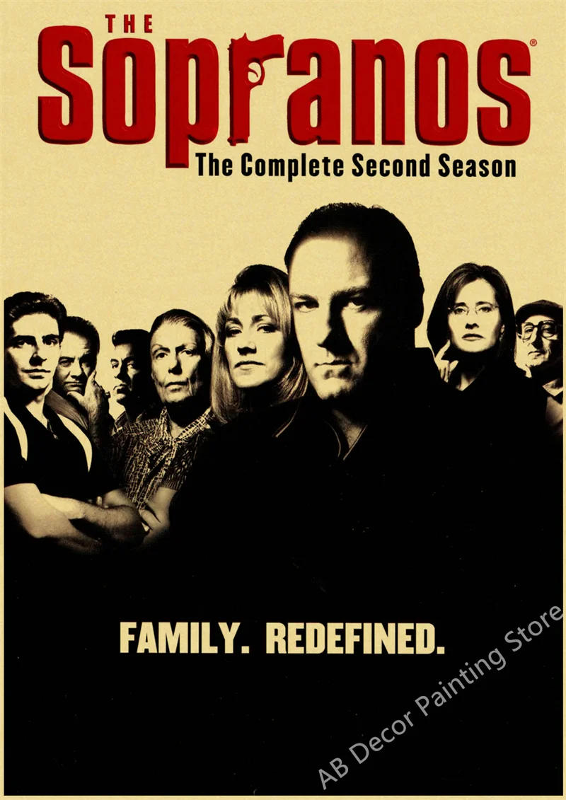 Description Picture 5 of itemVintage TV Movie Poster Film Kraft Paper Prints Posters Retro Wall Art Painting Bar Home Living Room Cinema Decoration Picture