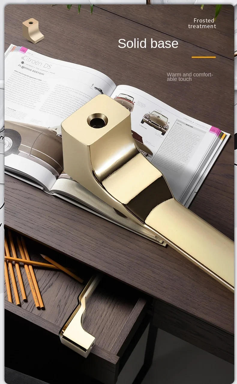 Description Picture 5 of itemNordic Style Bright Gold Black Bright Silver White Combination Cabinet Drawer Shoe Cabinet Wardrobe Zinc Alloy Handle