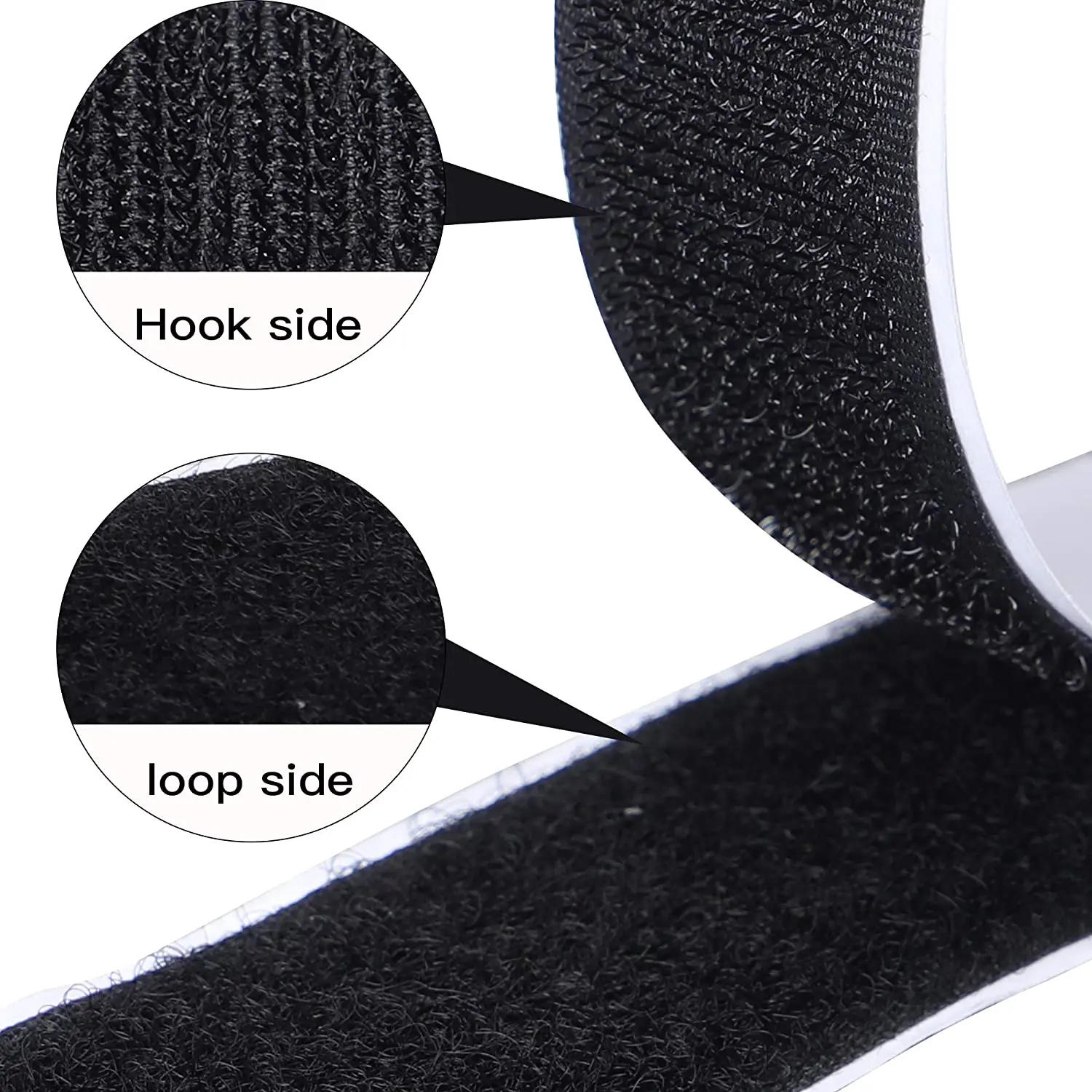 Description Picture 5 of item5M/Pair Strong Self Adhesive Hook and Loop Fastener Tape Nylon Sticker Adhesive Hook Loop Tape DIY Craft Accessories 16-110mm