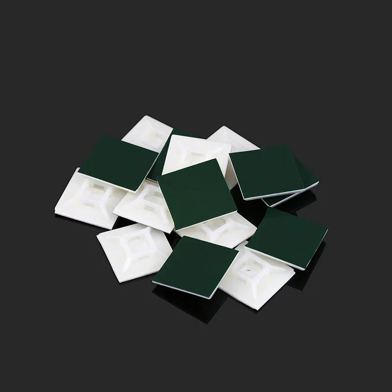 Description Picture 2 of itemCable Tie Bases Mount Wire Removable Self Adhesive Wall Holder Car Fixing Seat Clamps Suction Positioning Sucker