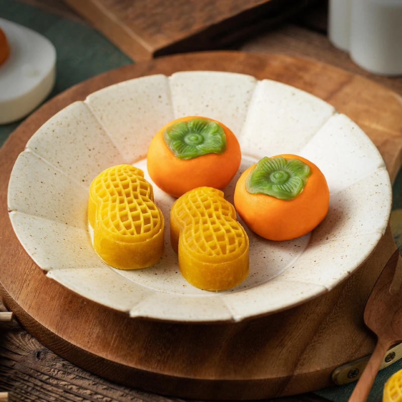 Description Picture 5 of itemMooncake Mold 25g 50g Peanut Stamp Cookie Mould Cutter Hand Pressure Baking Tools Cake Crisp Pastry Dessert Baking Accessories