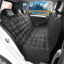 Dog Car Seat Cover for Back Seat Dog Car Hammock Nonslip Backseat Dog Cover Scratchproof Pet Seat Protector for Cars Trucks SUV