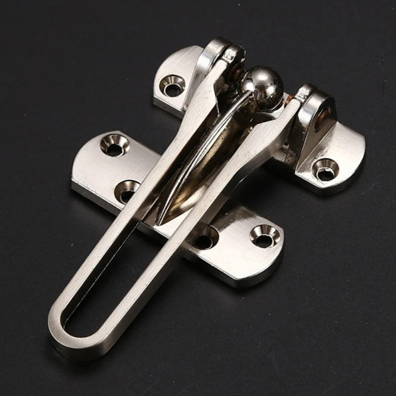 Description Picture 6 of itemInsurance Door Bolt Home Anti-theft Room Door Bar Door Buckle Lock Chain Safety Bedroom Hotel Anti-lock Buckle Lock Hardware