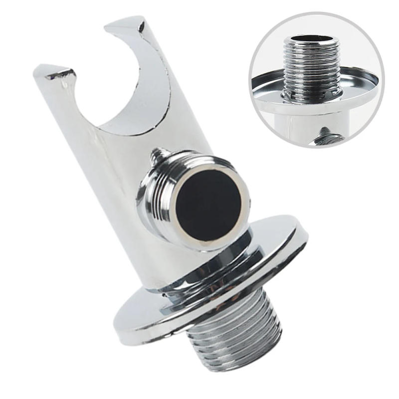Description Picture 6 of itemWall Mounted Outlet Elbow Shower Hose Connector Head Holder Bracket Holder Bathroom Accessories Replacement