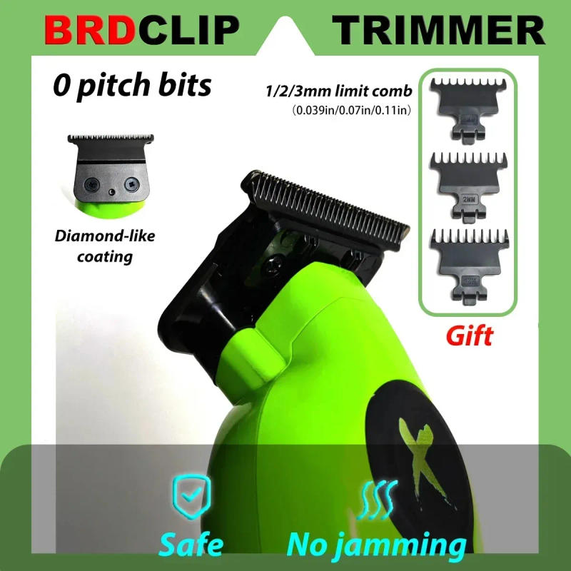 Description Picture 2 of itemProfessional Electric Trimmer BRDCLIP FA1T Men's Carving Oil Head Gradient Hair Salon Barber Shop Hair Clipper 7800RPM DLC Blade