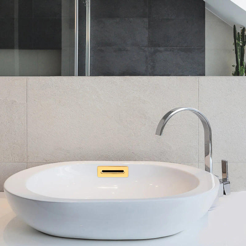 Description Picture 6 of item2pcs Overflow Hole Cover Zinc Alloy Basin Cap Sink Trim Golden Kitchen Prevents Water Universal Fit Accessories Bathroom