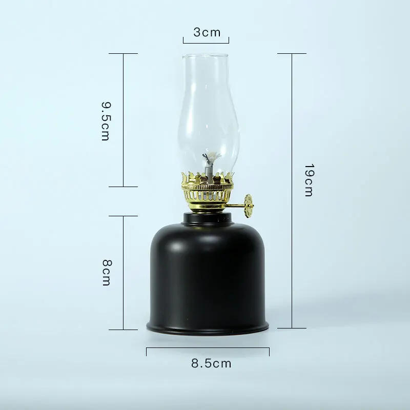 Description Picture 5 of itemRetro Metal Kerosene Oil Lantern for Outdoor Camping - Small Horse Cozy Atmosphere Tent for Camping, Hiking Outdoor Adventures