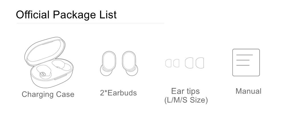 Description Picture 2 of itemOriginal Iconic Brand Mijia Redmi Airdots 2 Bluetooth 5.0 Earphones Wireless Headphones Earbuds in Ear Sport Music Telephone Headset