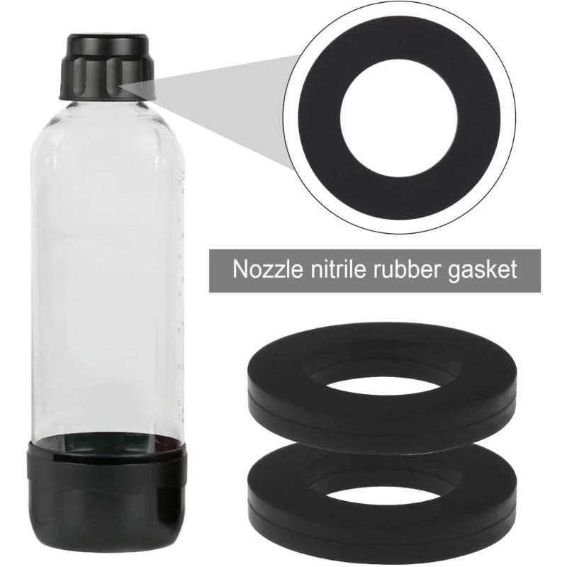 Description Picture 6 of item5 Pieces Silicone Gaskets Rings Silicone Material for Sodas Maker Water Machine