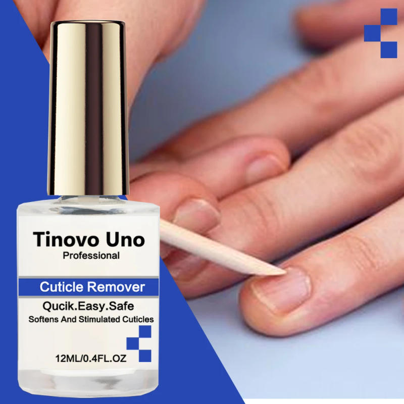 Description Picture 6 of itemTinovo Uno Professional Cuticle Remover Liquid Quick Easy Fast Nail Softener Remove Exfoliator Base Oil Nail Art Treatment Care