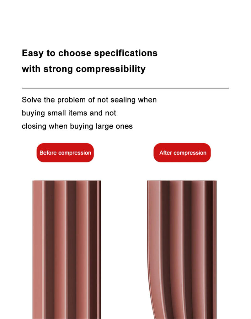 Description Picture 5 of item4-12mm Sealing Strips Water Baffle Gap Window Seal Rubber Glass Door Weatherstrip Bath Screen Bathroom Hardware Accessories