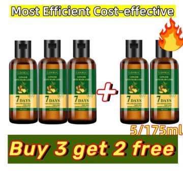 Ginger Hair Growth Serum Fast Growing Hair Care Oil Anti Hair Loss Baldness Scalp Treatment Repair Damaged Hair for Men Women