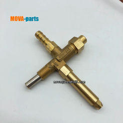 LPG Stove Heater Spare Parts Low Pressure Brass Gas Valve Flameout Protection Valve Coupling Assembly