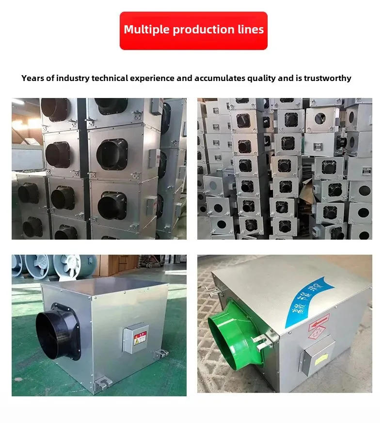 Description Picture 3 of itemCustomized Silent Blower, Ventilator, Commercial Fresh Air Duct Fan, Purified One-way Flow Fresh Air Silent Fan